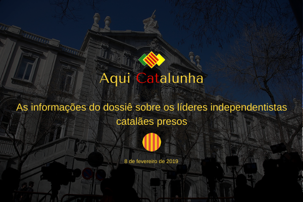 As informações do dossiê sobre os líderes independentistas catalães presos