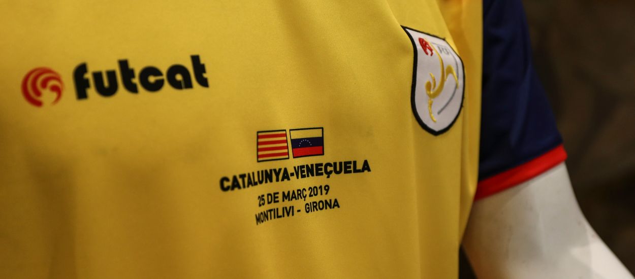 Apresentado oficialmente o amistoso de futebol masculino entre Catalunha e Venezuela