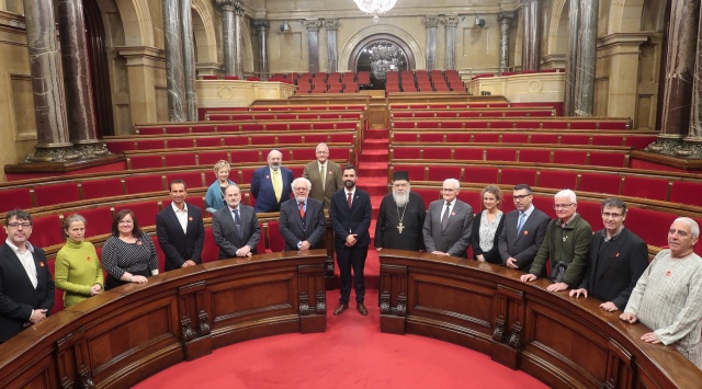 Encontro e diálogo inter-religiosos no Parlamento da Catalunha
