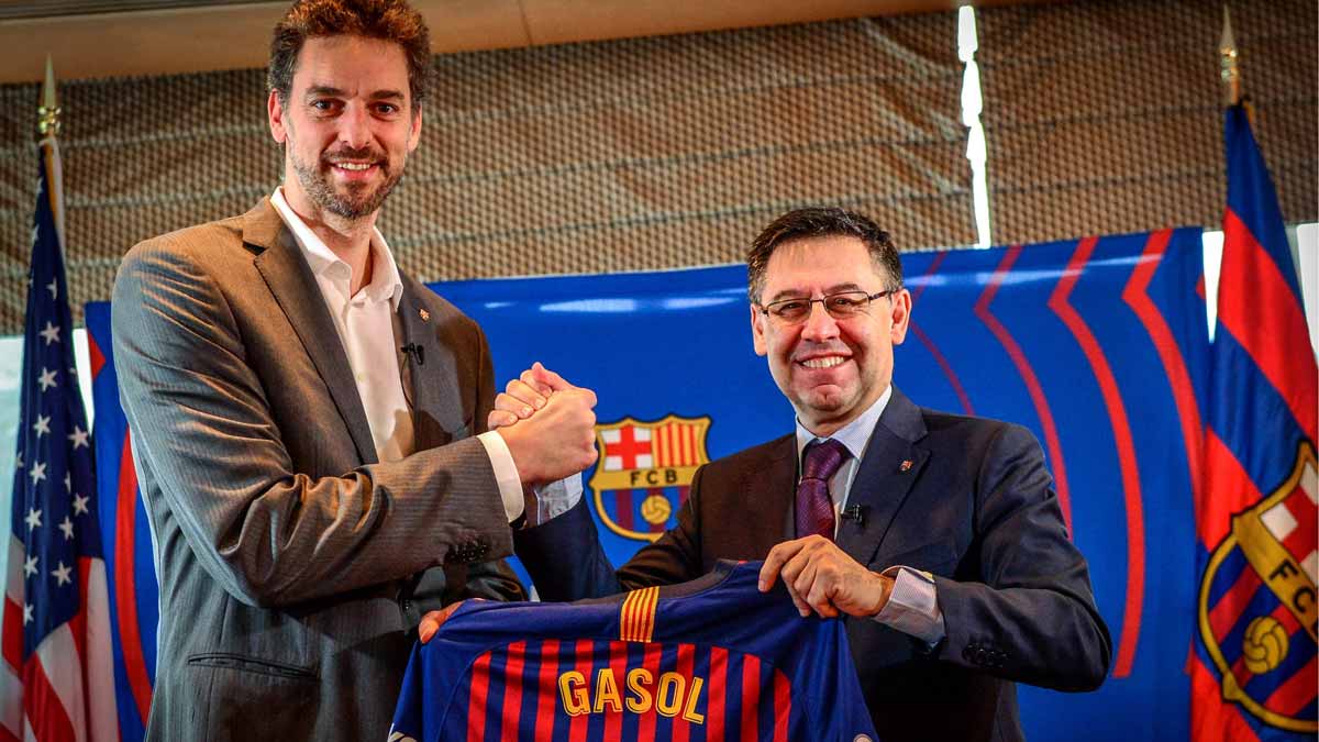 Pau Gasol é o novo embaixador do FC Barcelona nos Estados Unidos