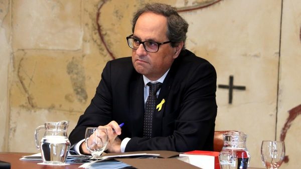 Promotoria espanhola abre processo judicial contra Quim Torra