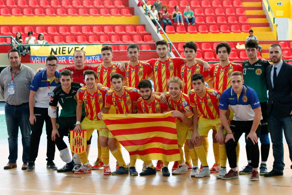 Seleção catalã masculina de futsal se prepara para o Mundial da Argentina