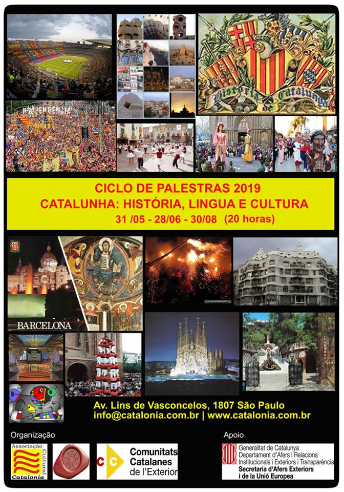 Ciclo de palestras sobre a Catalunha em São Paulo