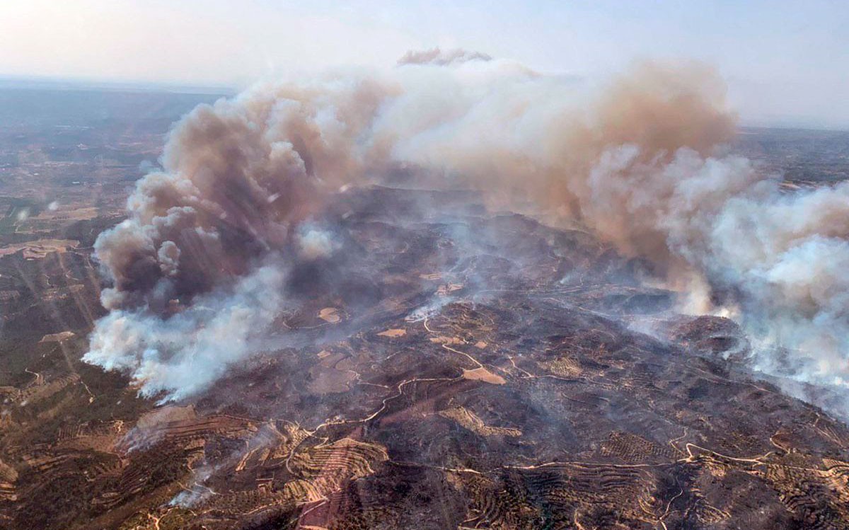 Incêndio florestal na Catalunha: últimas notícias