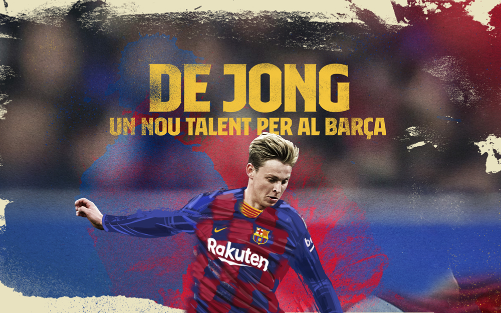 FC Barcelona apresenta seu mais novo talento holandês: De Jong