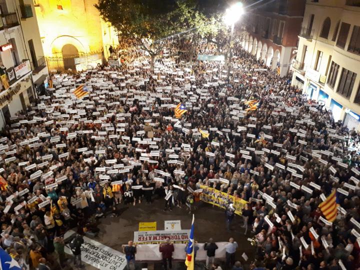 Arde Barcelona de indignação contra dura sentença antiindependentista