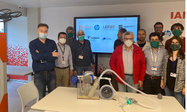 Catalunha começa a fabricar respiradores com impressoras 3D