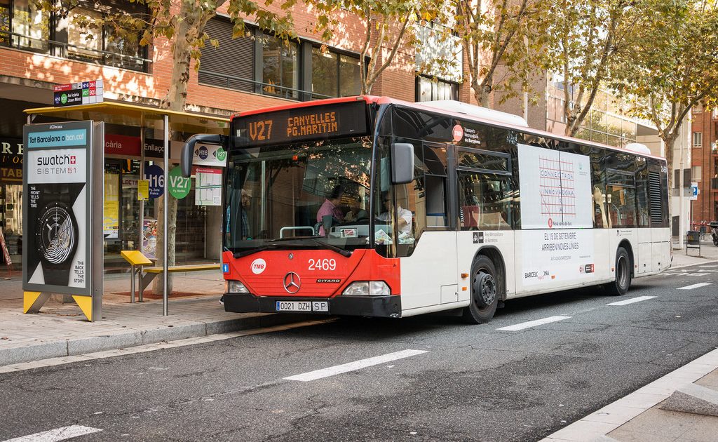 Transporte público gratuito em Barcelona para serviços essenciais