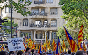 Para o independentismo catalão, "Catalunha não é Espanha"