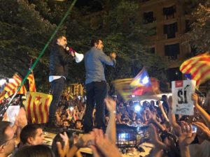 Jordi Cuixart e Jordi Sànchez, condenador por acusações de sedição