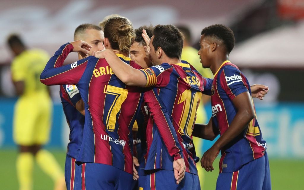 Barcelona goleia Villarreal (4-0) em estreia na Liga