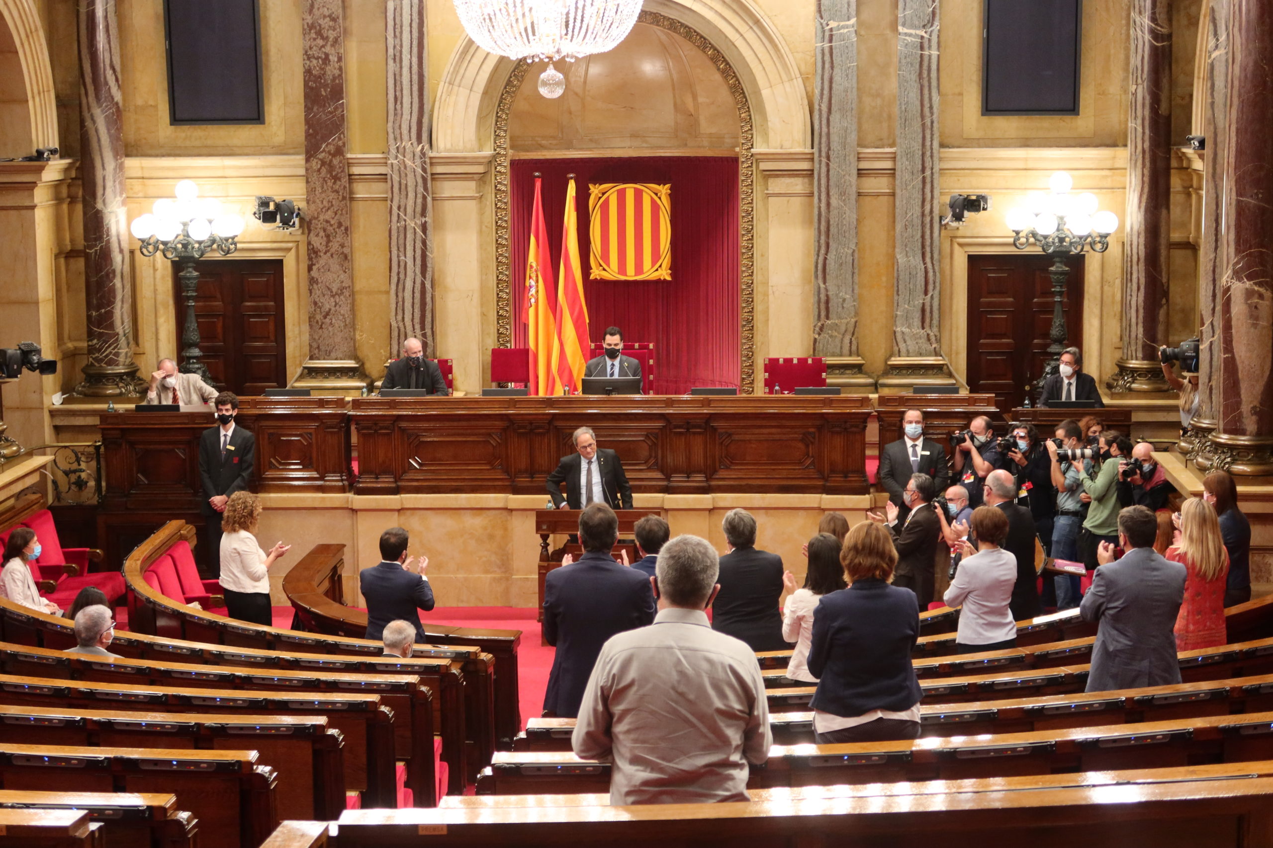 Parlamento da Catalunha declara 'ilegítima' sentença do Supremo Tribunal - 30 de setembro de 2020