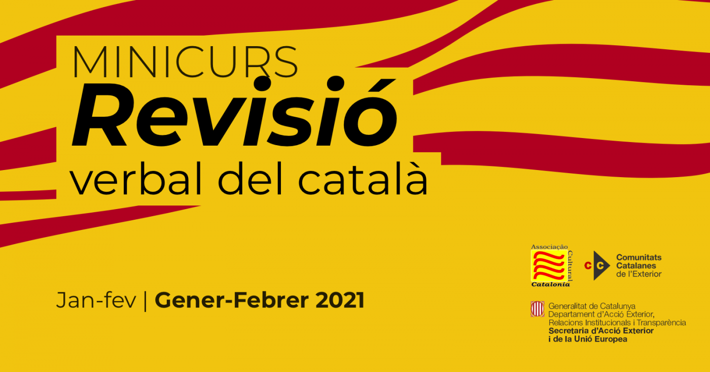 Catalonia organiza minicurso de revisão verbal de catalão