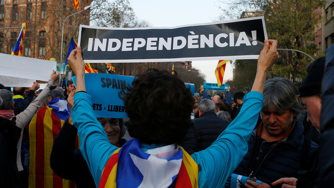 Noite histórica para o movimento pela independência da Catalunha