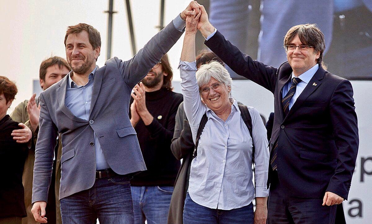 Justiça europeia retorna imunidade parlamentar a Puigdemont, Ponsatí e Comín