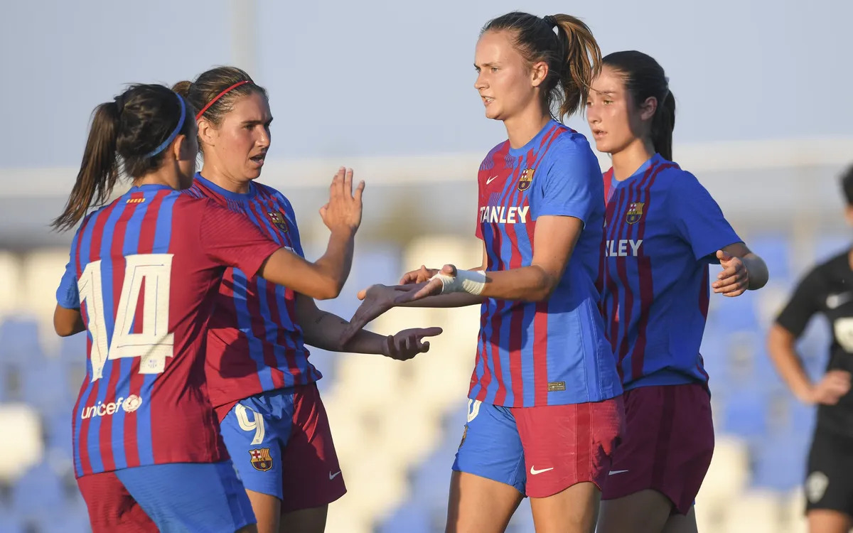 Barça feminino inicia pré-temporada com goleada por 17 a 0