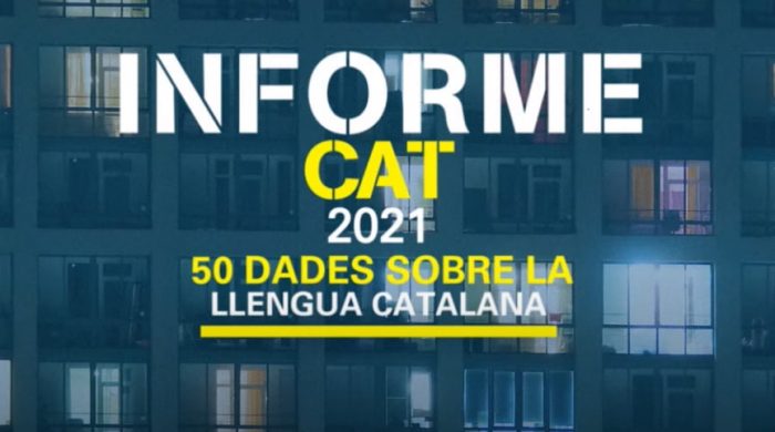 Novos dados oficiais sobre o estado da língua catalã - Relatório 2021