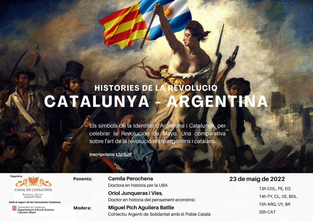 Histórias da Revolução de Maio: comparação entre Catalunha e Argentina