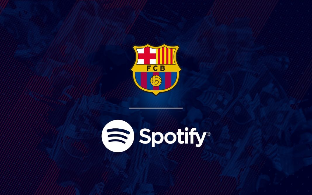 Novo patrocinador do FC Barcelona, Spotify terá versão em língua catalã