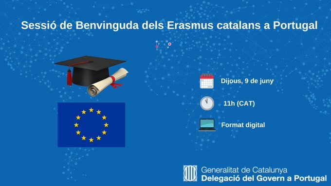 Delegação do governo da Catalunha em Portugal recebe estudantes catalães do programa Erasmus