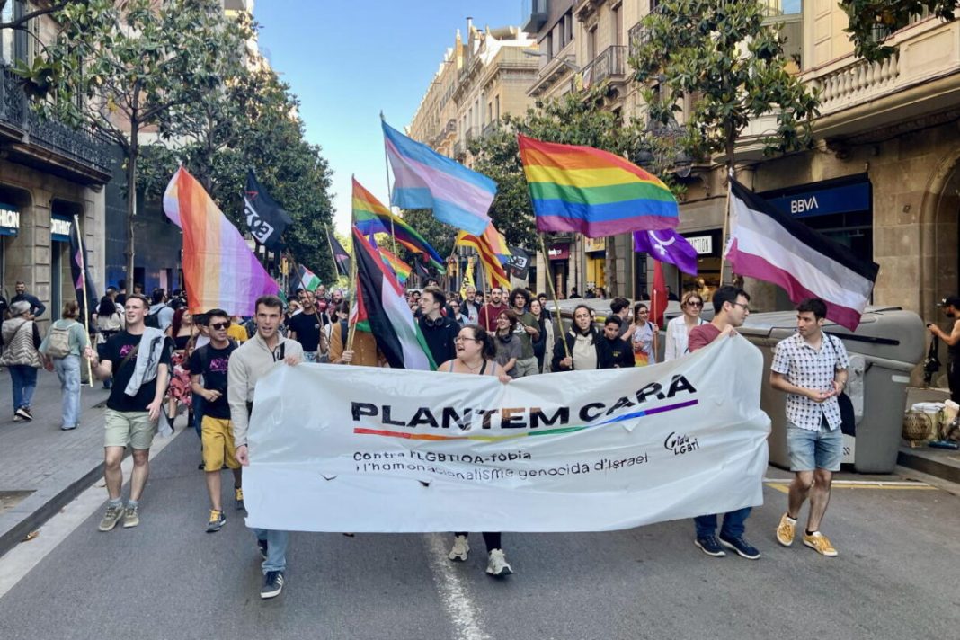 Manifestações em Barcelona e Valência contra a LGBTIfobia