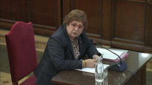 Crônicas do julgamento aos presos políticos catalães – 5º dia - Dolors Bassa - Aqui Catalunha