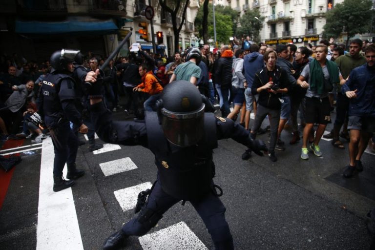 El referèndum a Catalunya als ulls de la policia britànica
