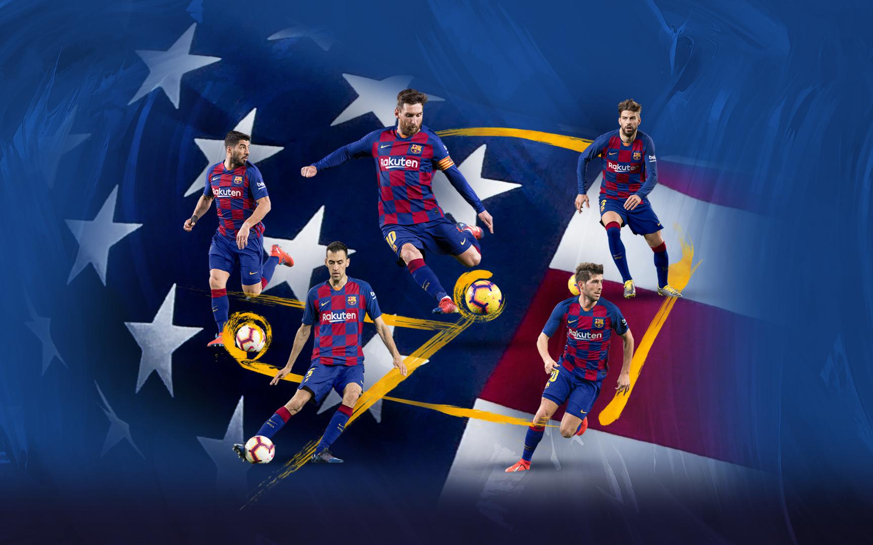 Prétemporada do FC Barcelona amistosos nos Estados Unidos Aqui