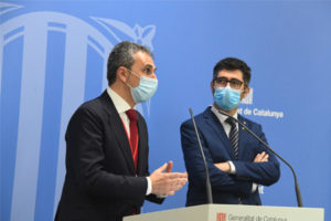 Apresentação dos resultados do DESI para a Catalunha - Imagem publicada em nota de imprensa do Departamento de Políticas Digitais da Generalitat de Catalunya
