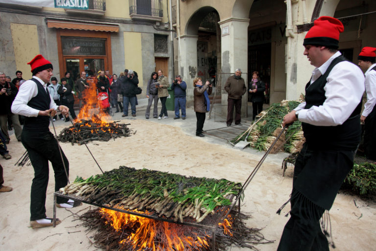 Gastronomia da Catalunha: conheçam a 'calçotada'