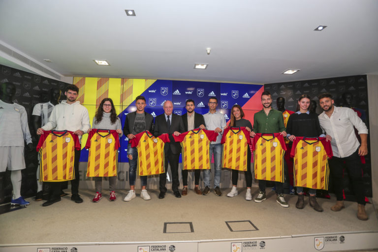 À venda a nova camisa da seleção catalã de futebol