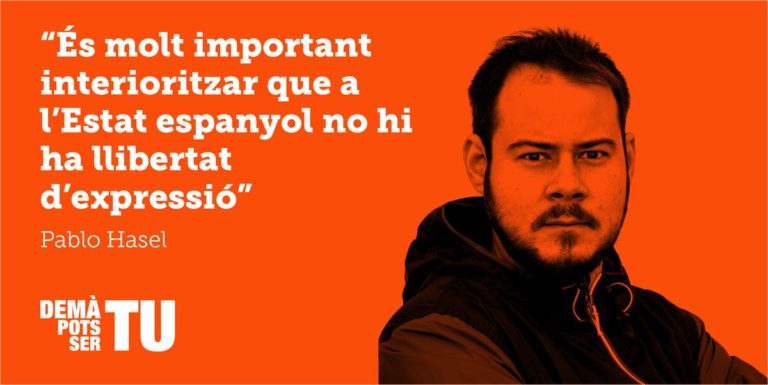 Audiência Nacional espanhola decreta prisão do rapper catalão Pablo Hasél