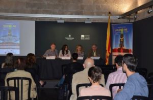 Apresentação de Ajudeu-me no Institut d'Estudis Ilerdencs.
