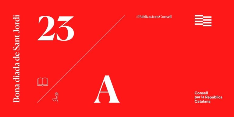 Sant Jordi: text de la declaració d’independència de Catalunya publicat
