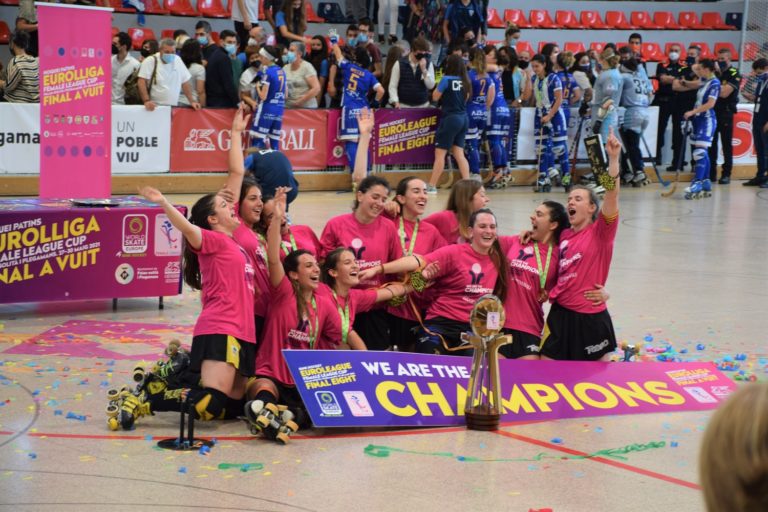 Hóquei feminino catalão conquista título europeu