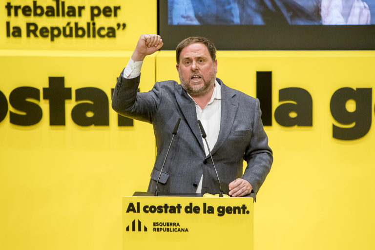 Oriol Junqueras defende que independência da Catalunha seja pactada, não unilateral