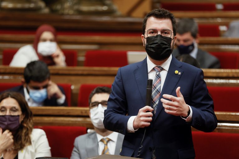 Pere Aragonès pede uma "grande aliança de partidos" para a negociação com o governo espanhol