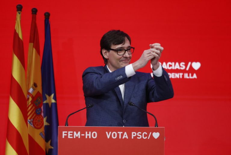 Salvador Illa acusa Pere Aragonés de governar "només per a la meitat de Catalunya"