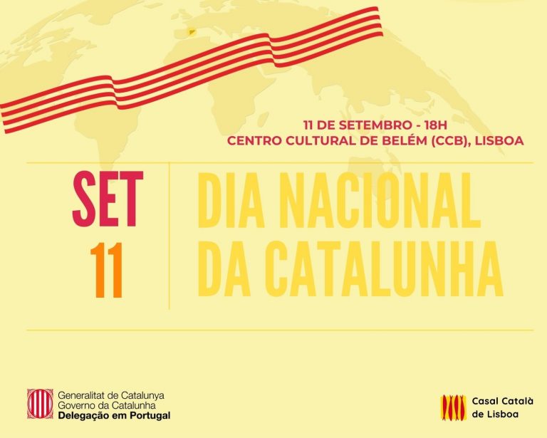 Delegação do Governo da Catalunha em Portugal anuncia evento de 11 de setembro